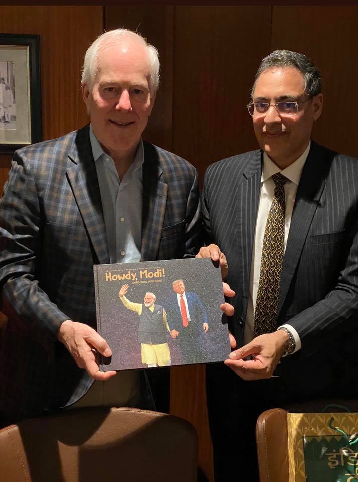 Consul General met Senator John Cornyn 